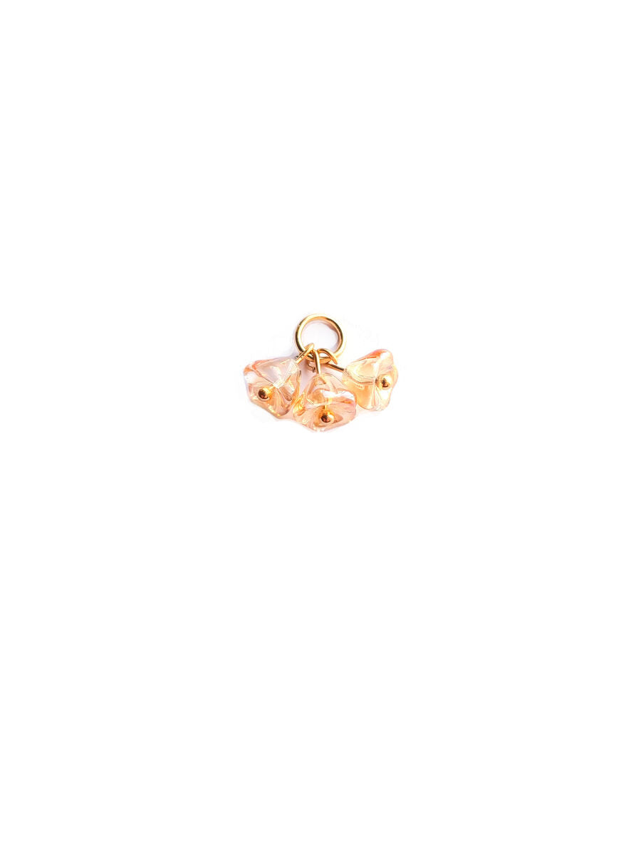 Blooming Sorbet Part, 14k Gold Plated (2pcs)
