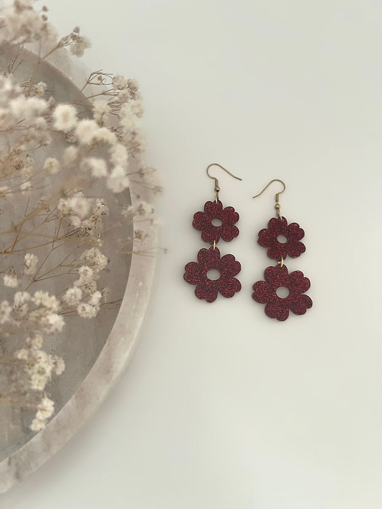 NUPPU - Tupla Korvakorut Akryyli