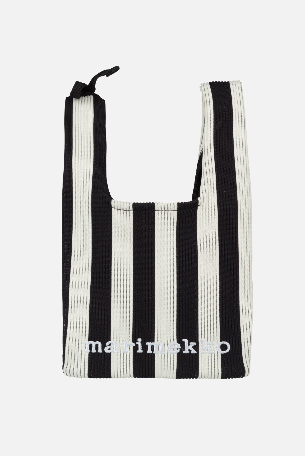 Knitted Mini Tote Pirate Shoulder Bag, Blue Red