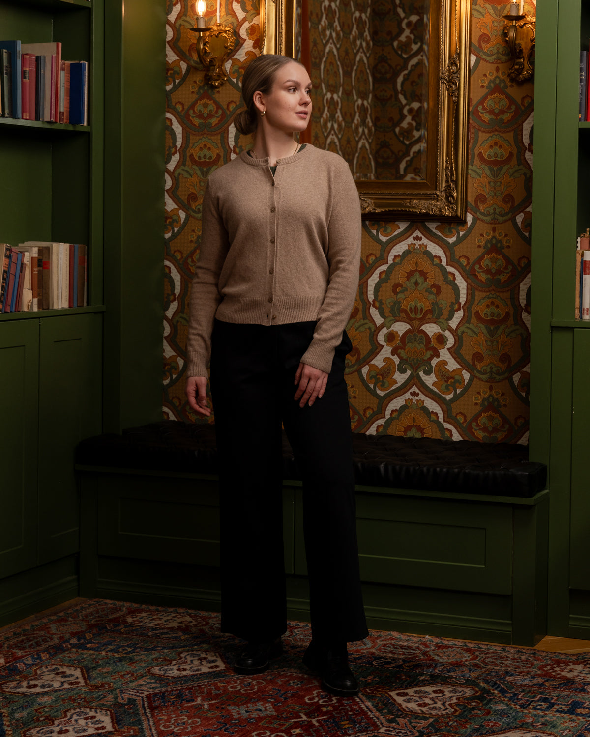 Kuura Cardigan, Beige