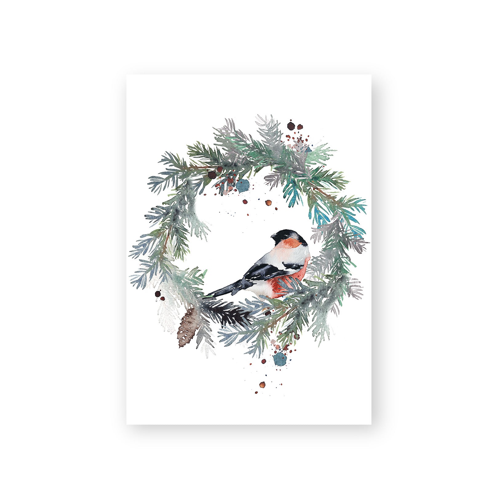 Havukranssi joulukortti