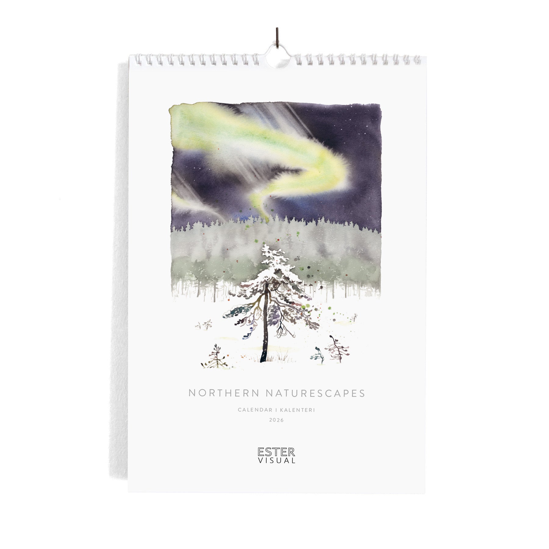 Seinäkalenteri Northern Naturescapes 2026