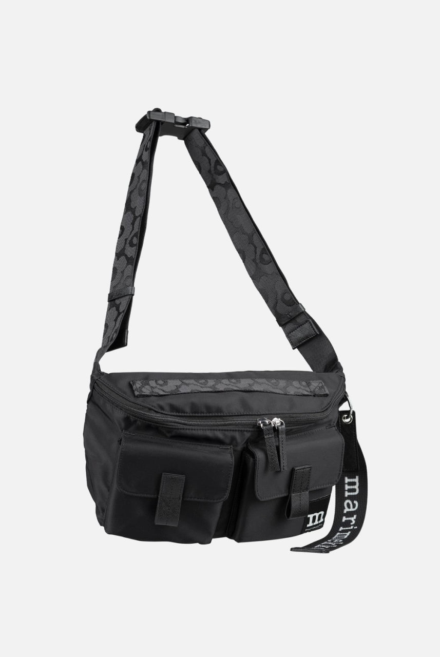 Knitted Mini Tote Pirate Shoulder Bag, Blue Red