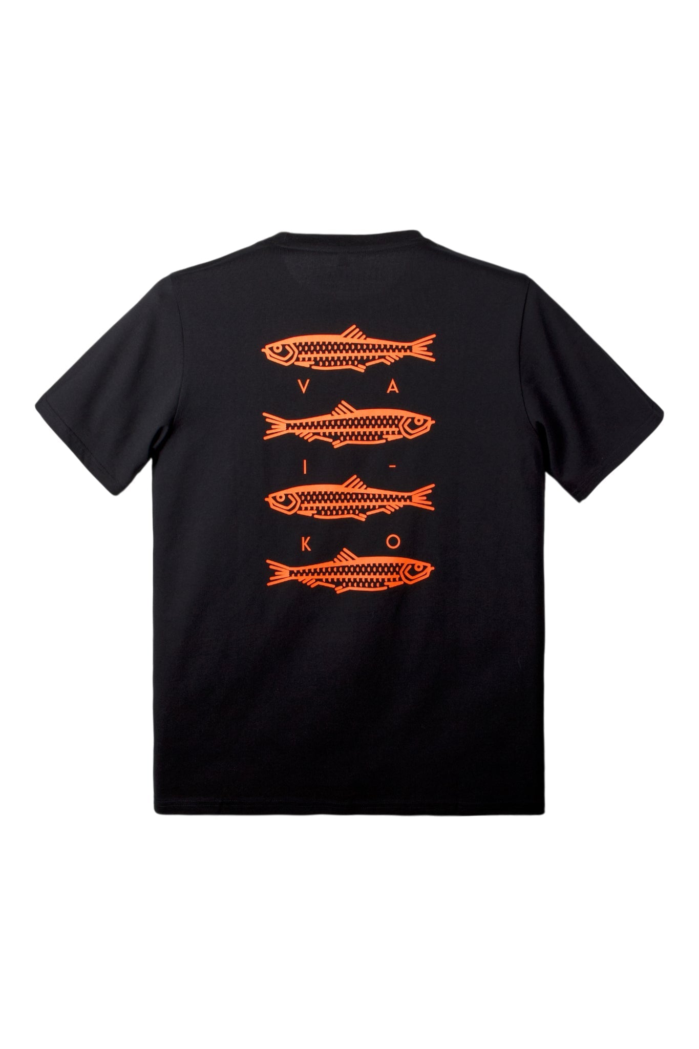 Fishy T-paita, Musta