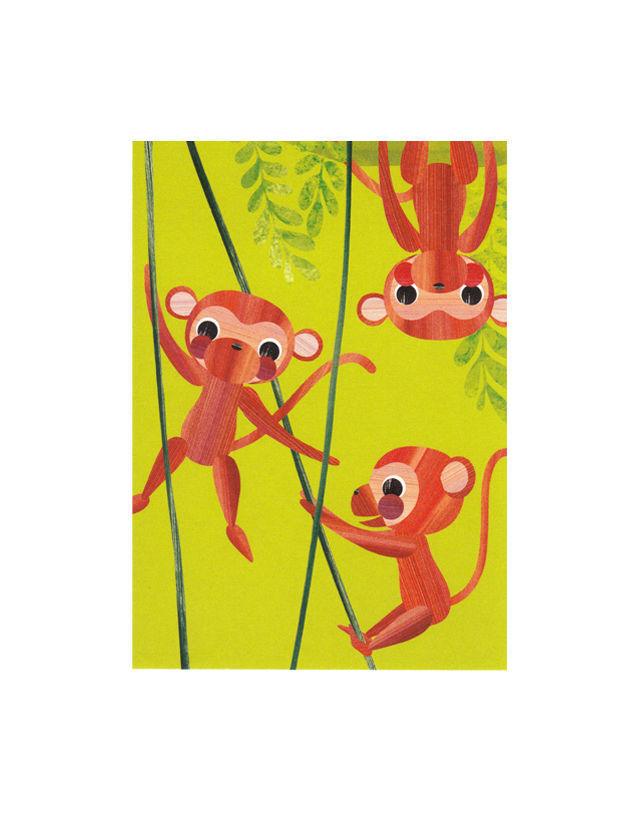 Hengaillaan! - postikortti