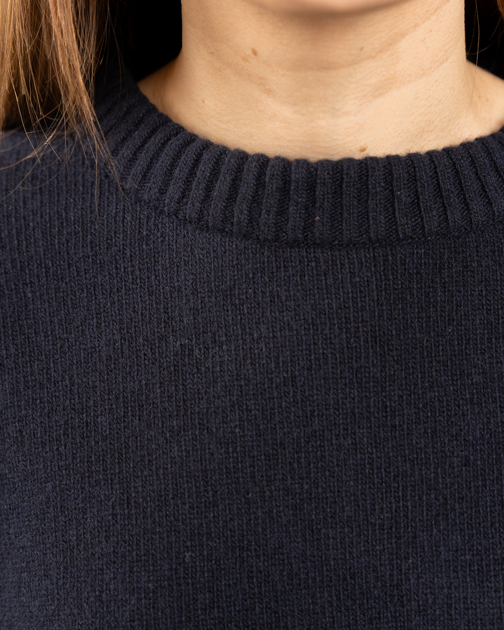 HILE neule, Tummansininen