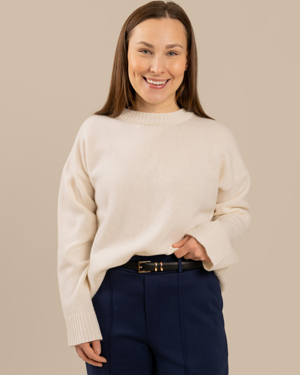 HILE neule, Valkoinen