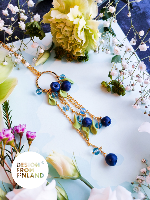 Mustikkapaikka-kaulakoru - iso