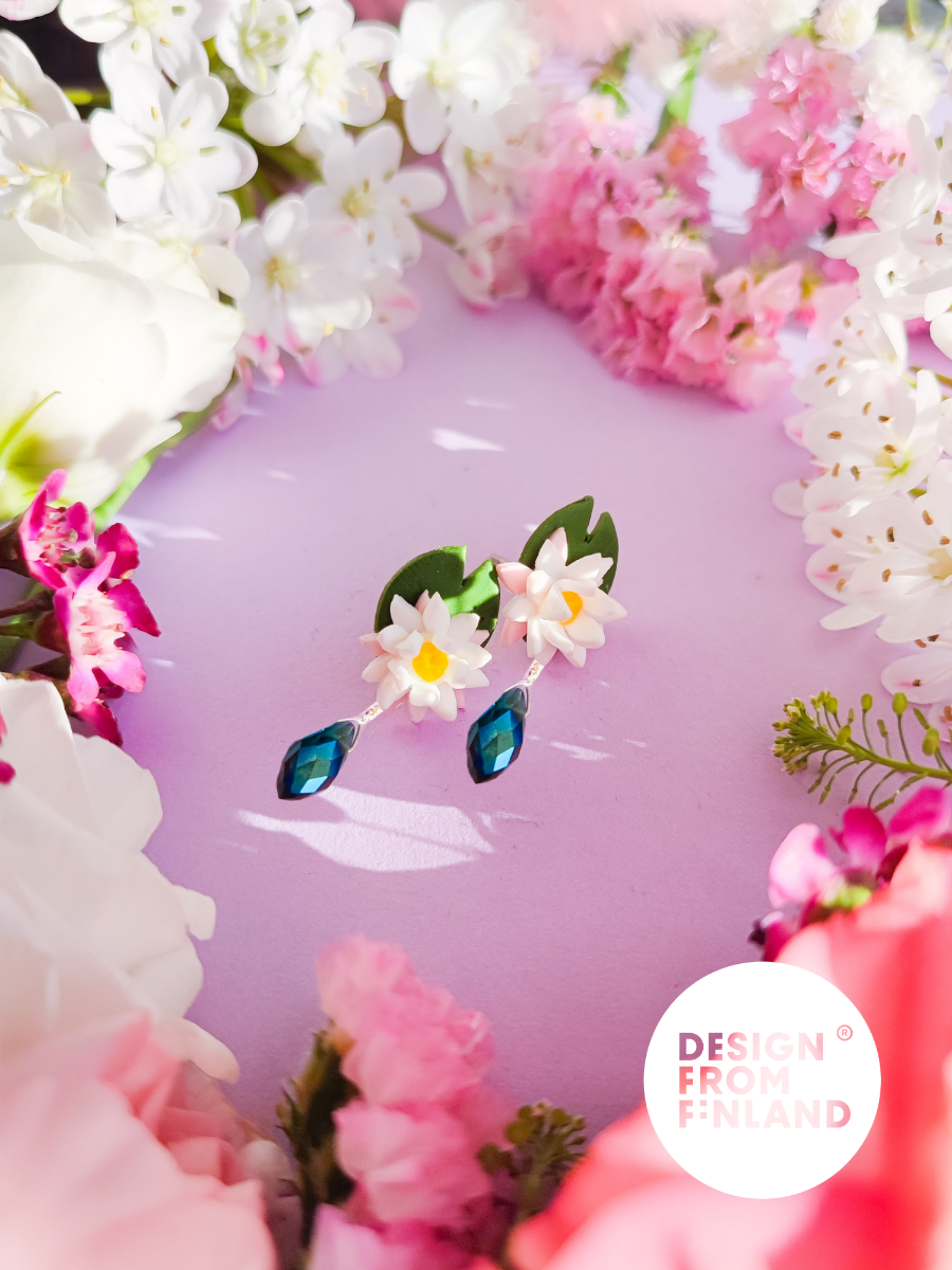 Lumme-nappikorvakorut