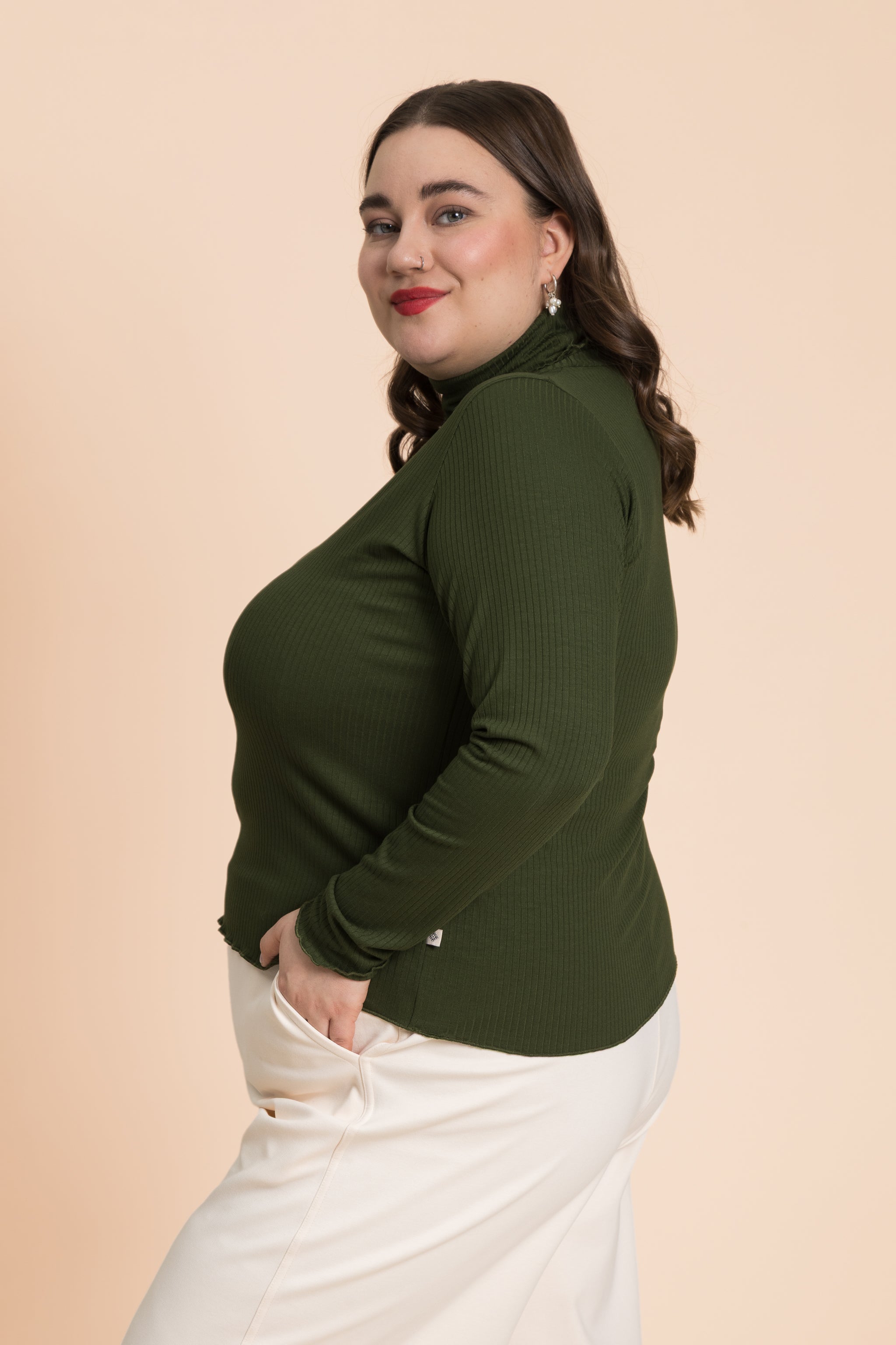 Rib Rollneck, Moss