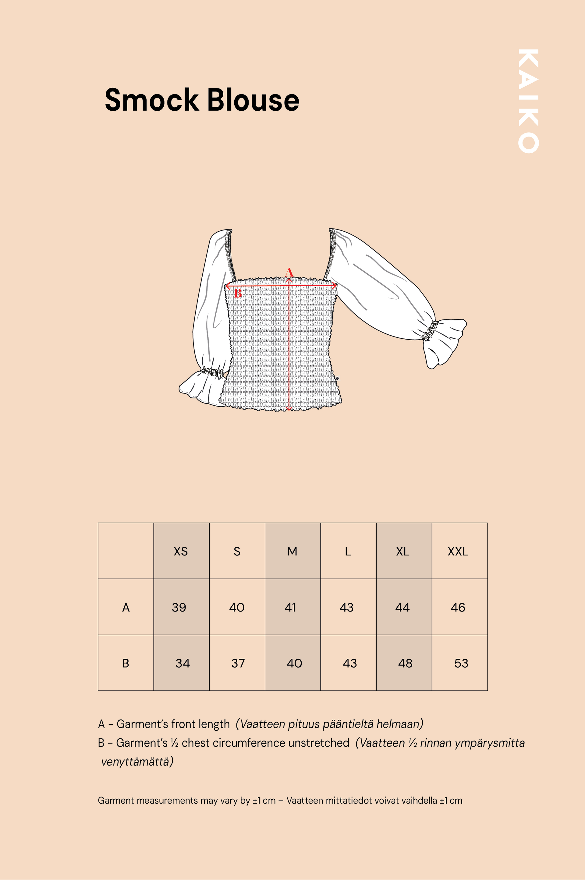 Smock Blouse, Daisy Sage