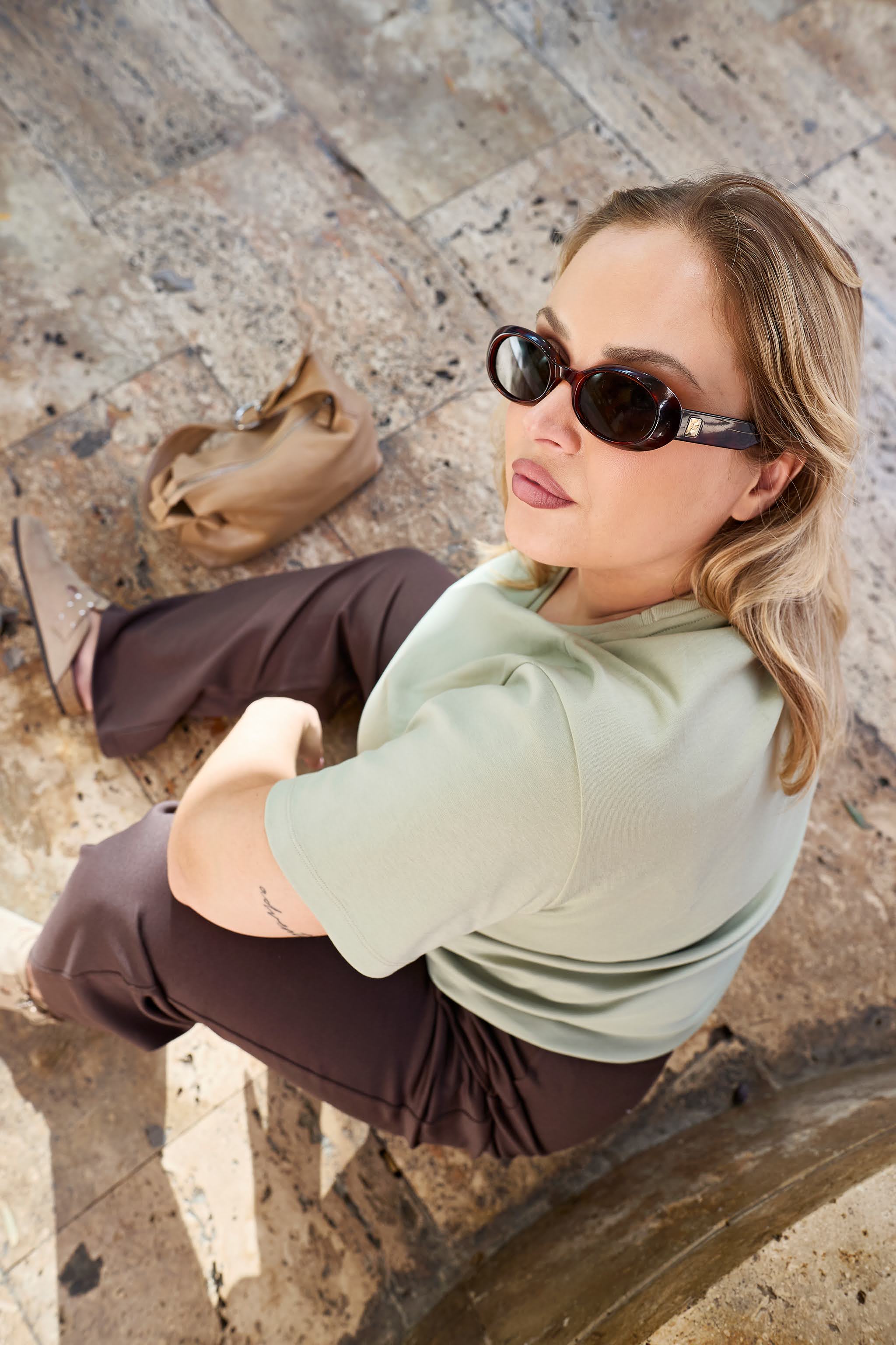 The T-Shirt, Light Khaki