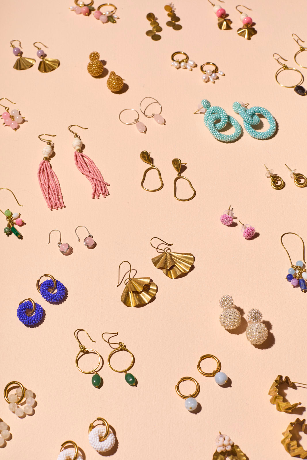 Neeja Earrings, Blue