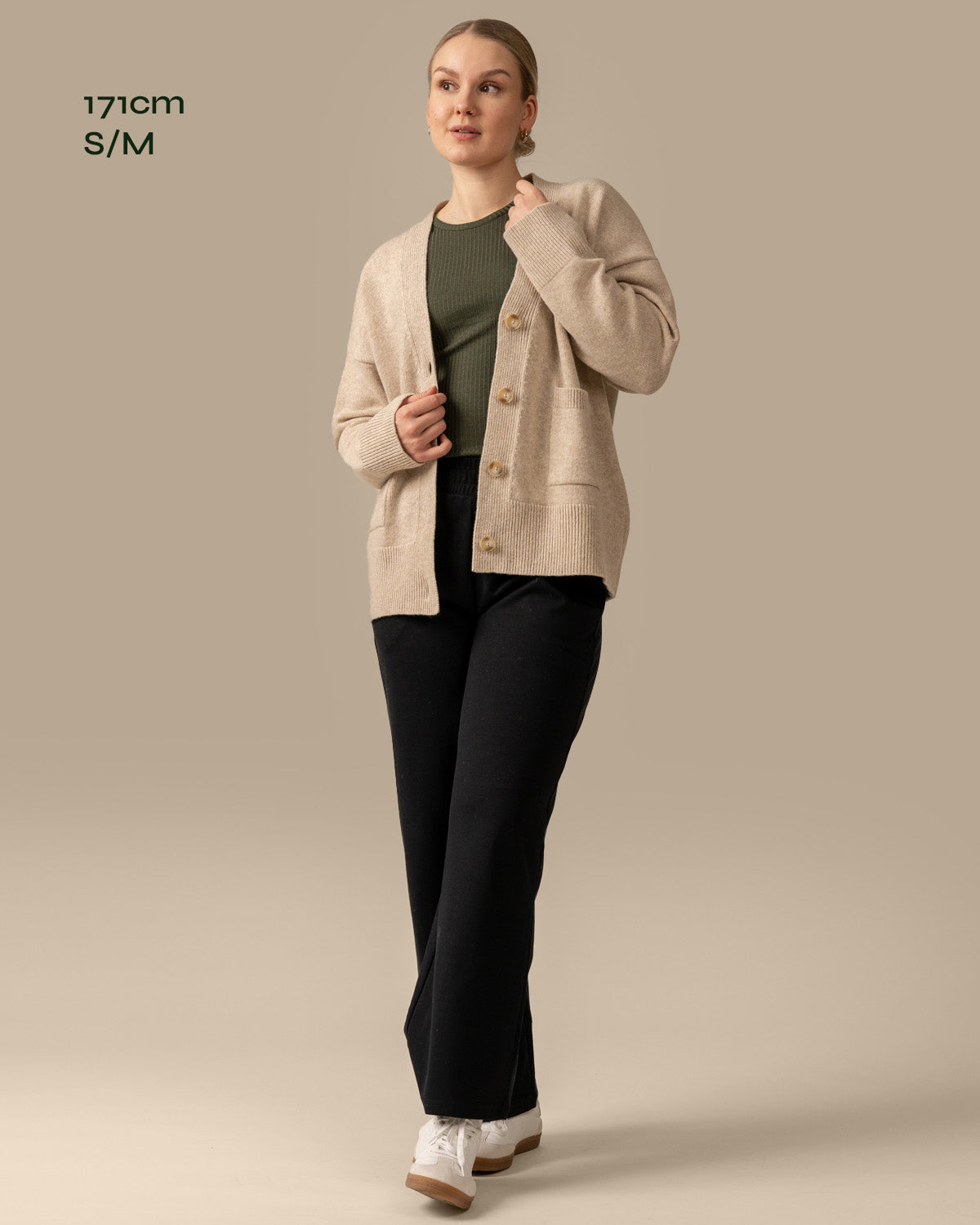 Kaste Cardigan, Beige