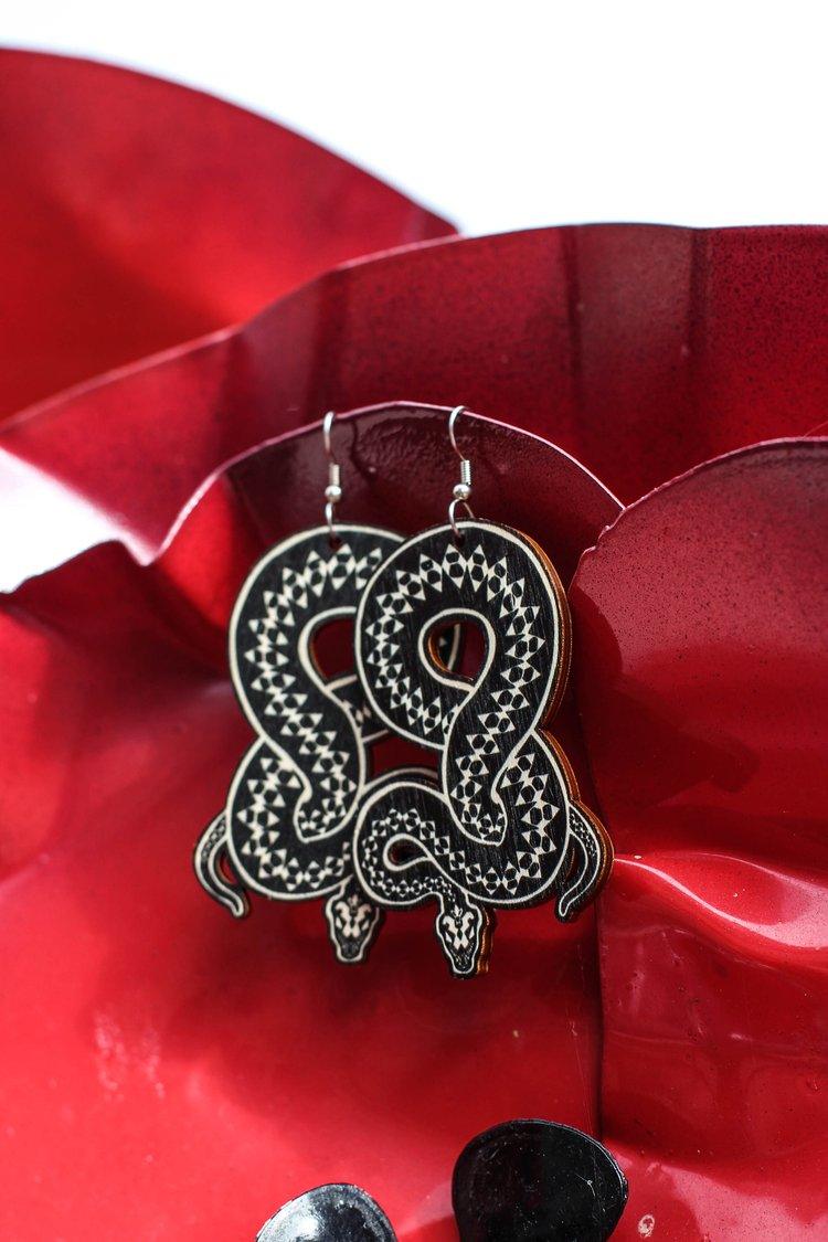 Black Adder Earrings
