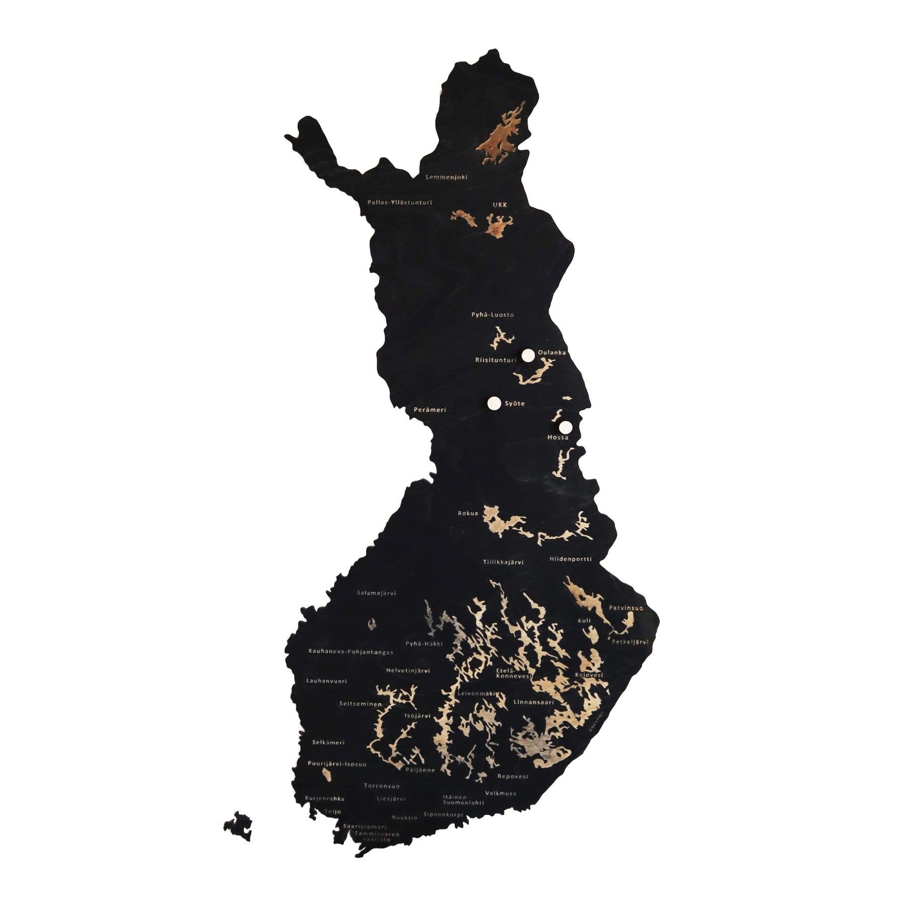 Finland in National Parks, Without Pinholes, M