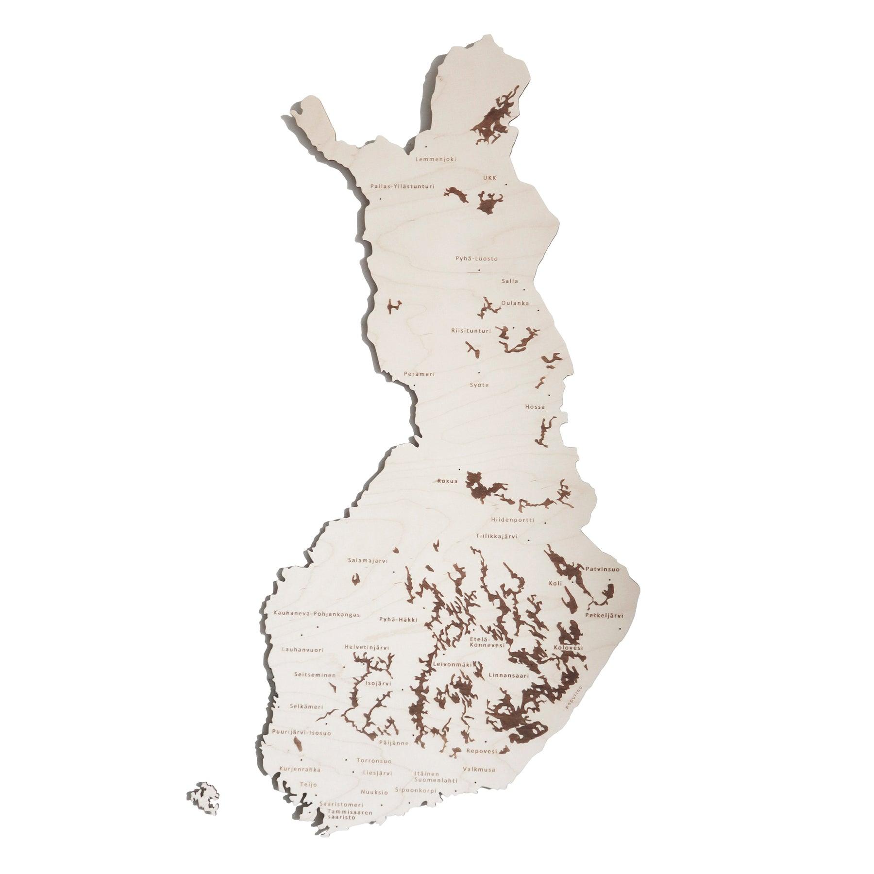 Finland in National Parks, Pinssireiät, M