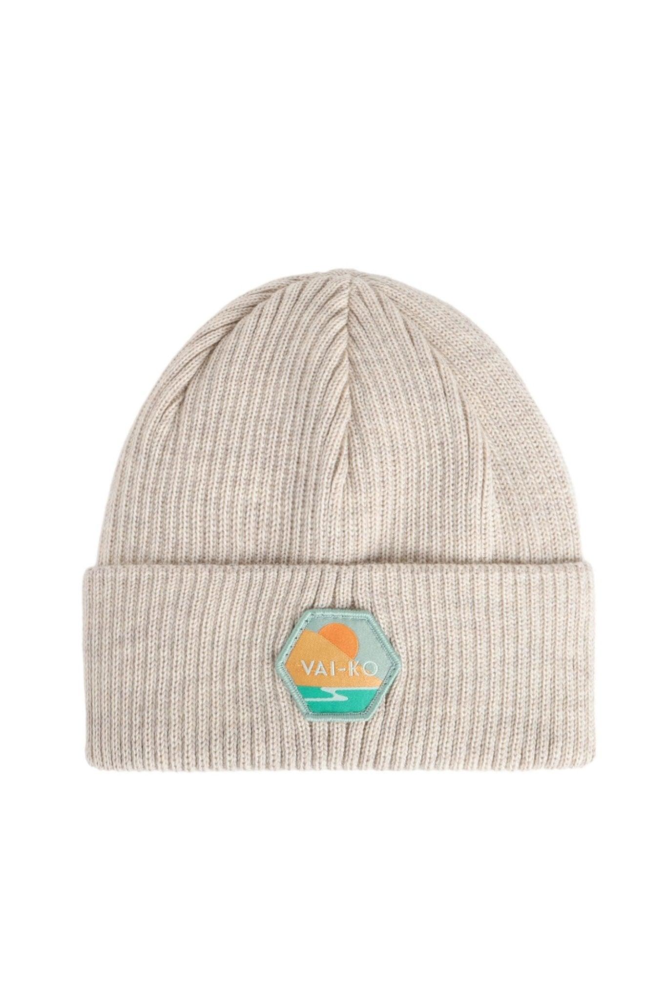 Goldskero Rib Beanie, Oatmilk
