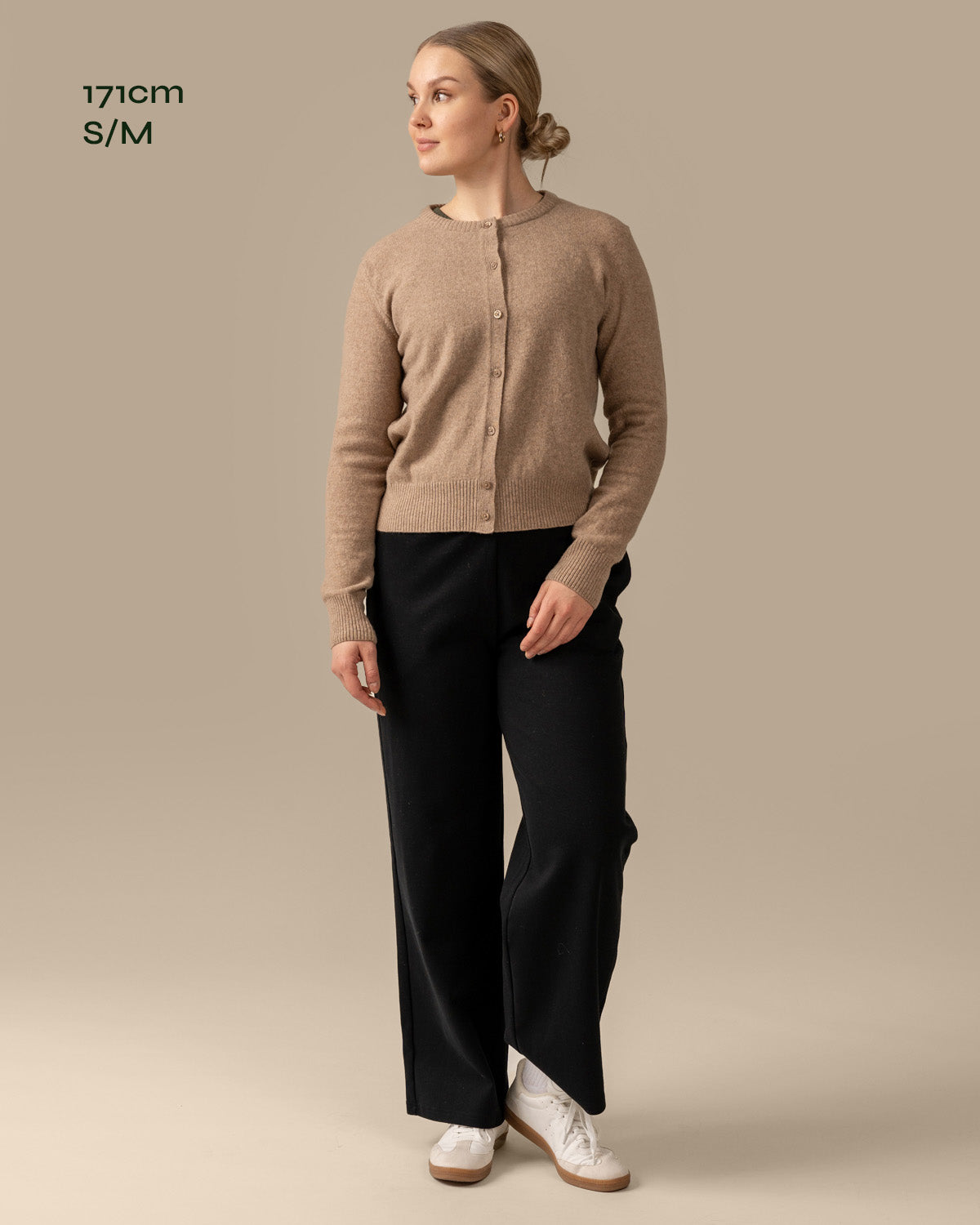 Kuura Cardigan, Beige
