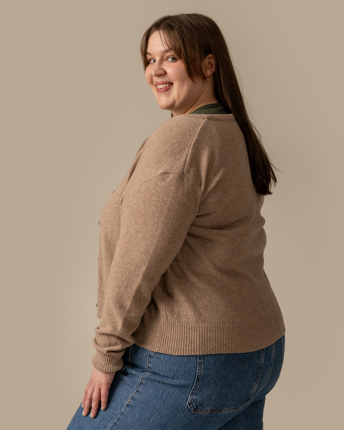 Kuura Cardigan, Beige