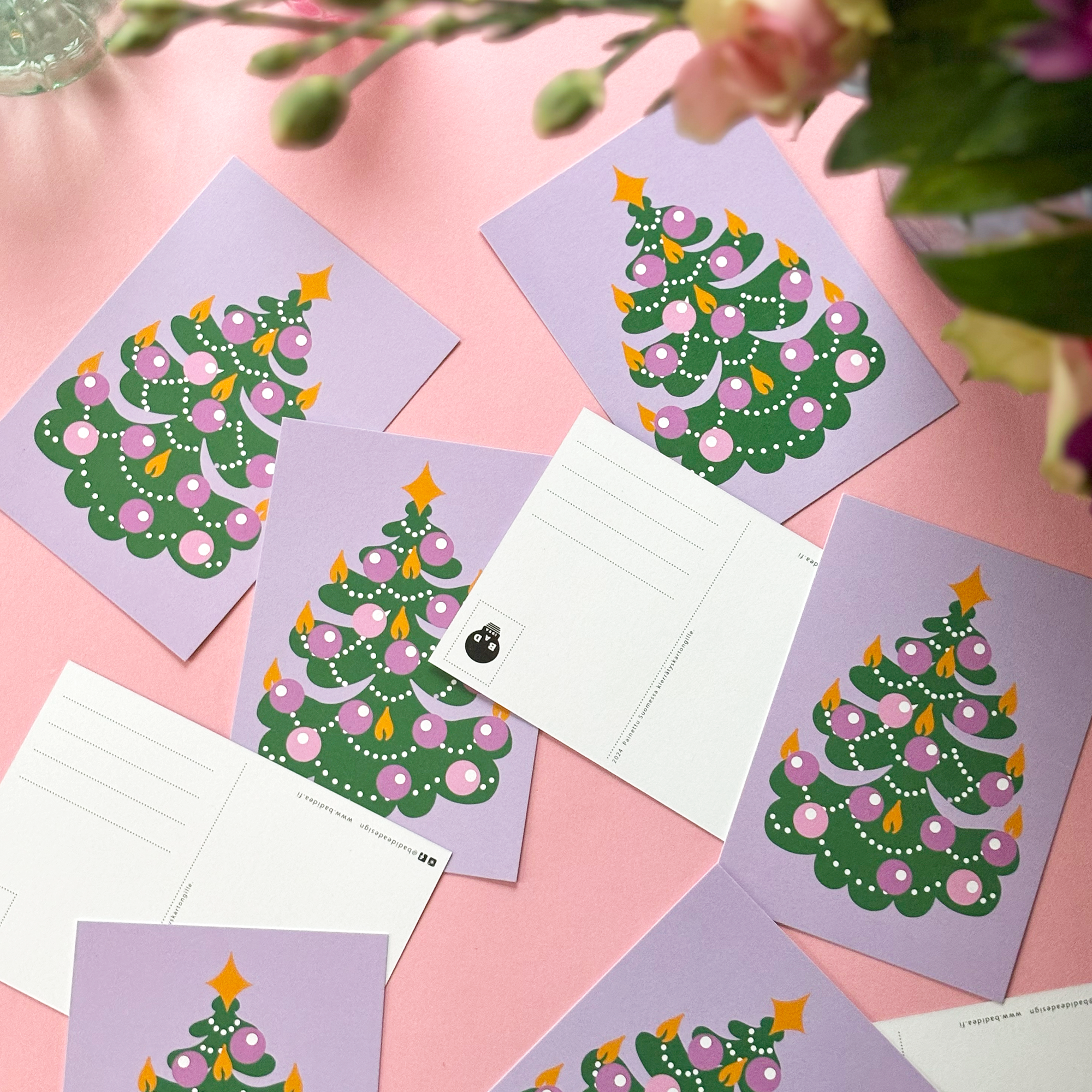 Postikorttisetti 3kpl, Kiltti 1