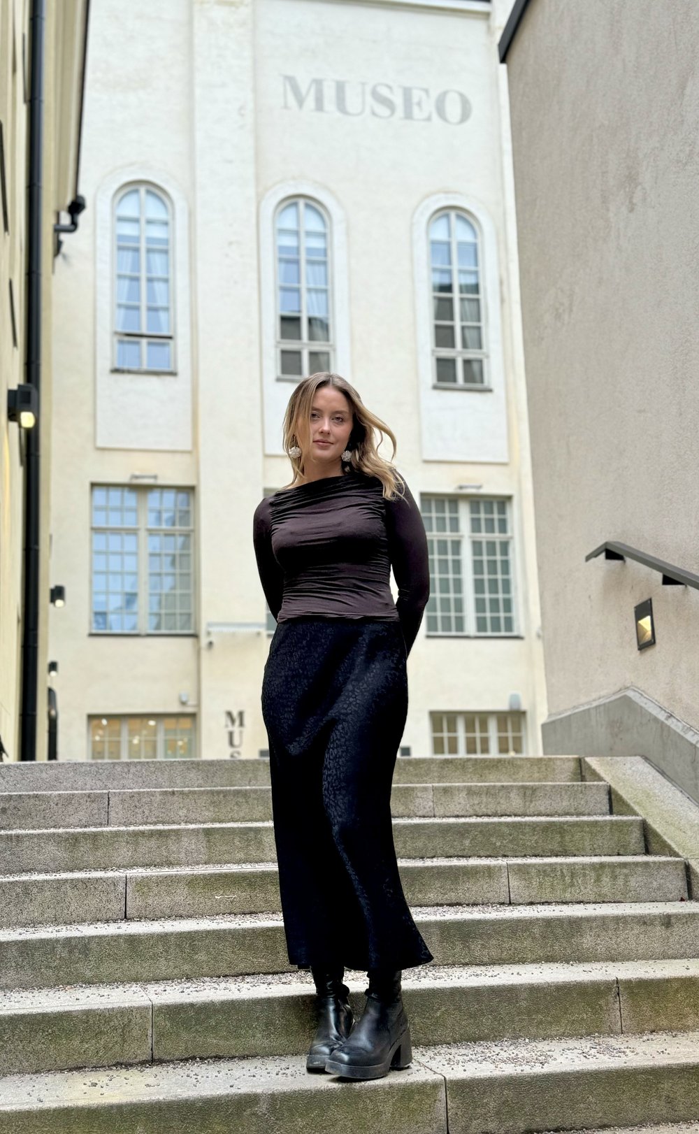 Black Leo Skirt