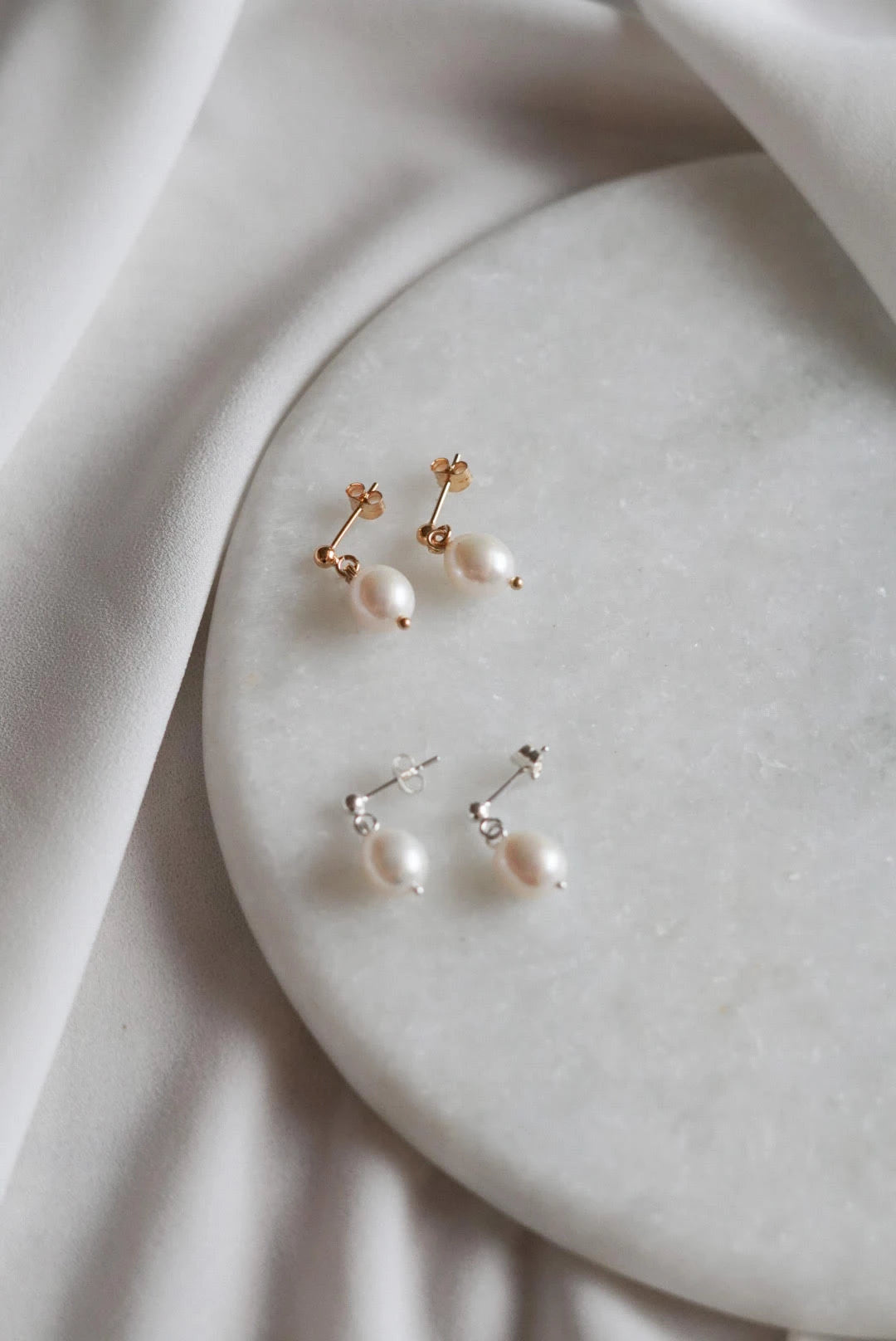 Pearl Basic Earrings