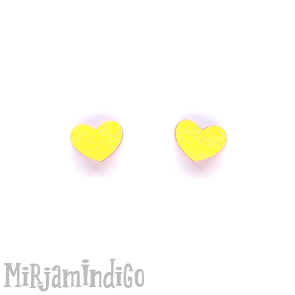 Hävikki Hjärta Mini nappikorvakoru
