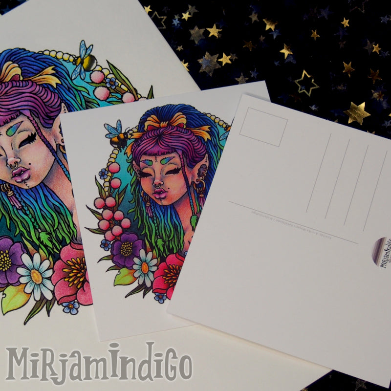 Fiona and her Bumblebees kortti