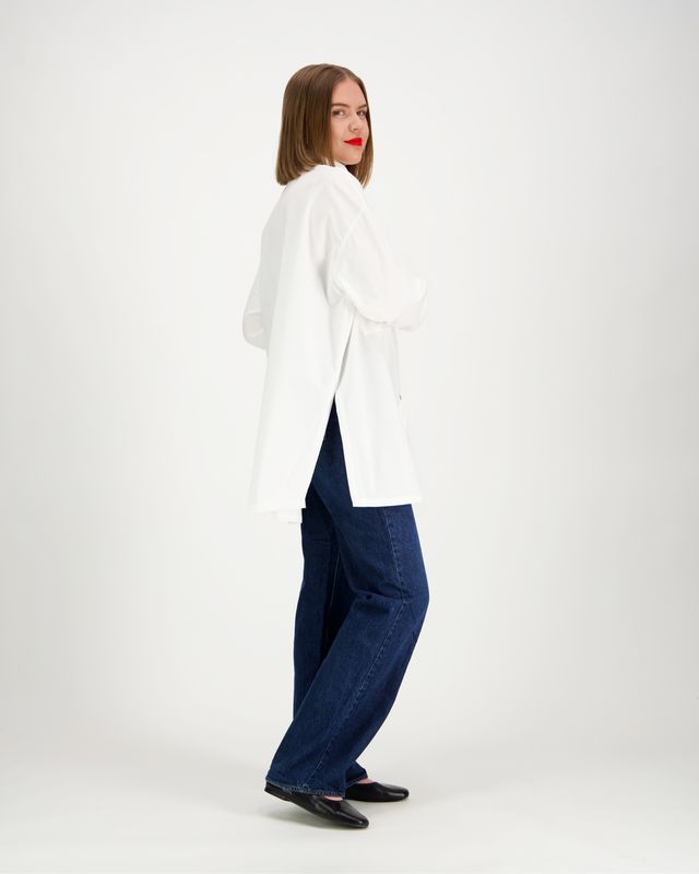 Oversized shirt, White