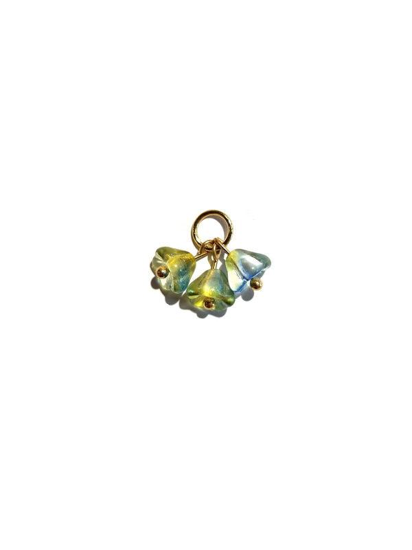 Blooming Sorbet Part, 14k Gold Plated (2pcs)