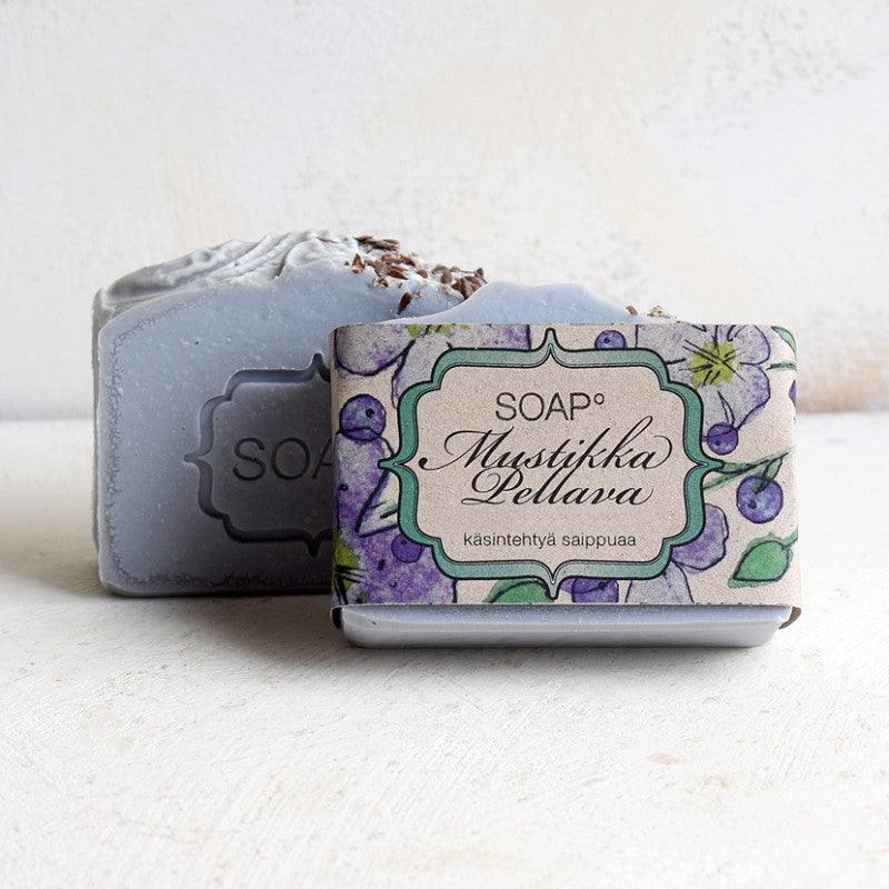 Blueberry Flax Soap