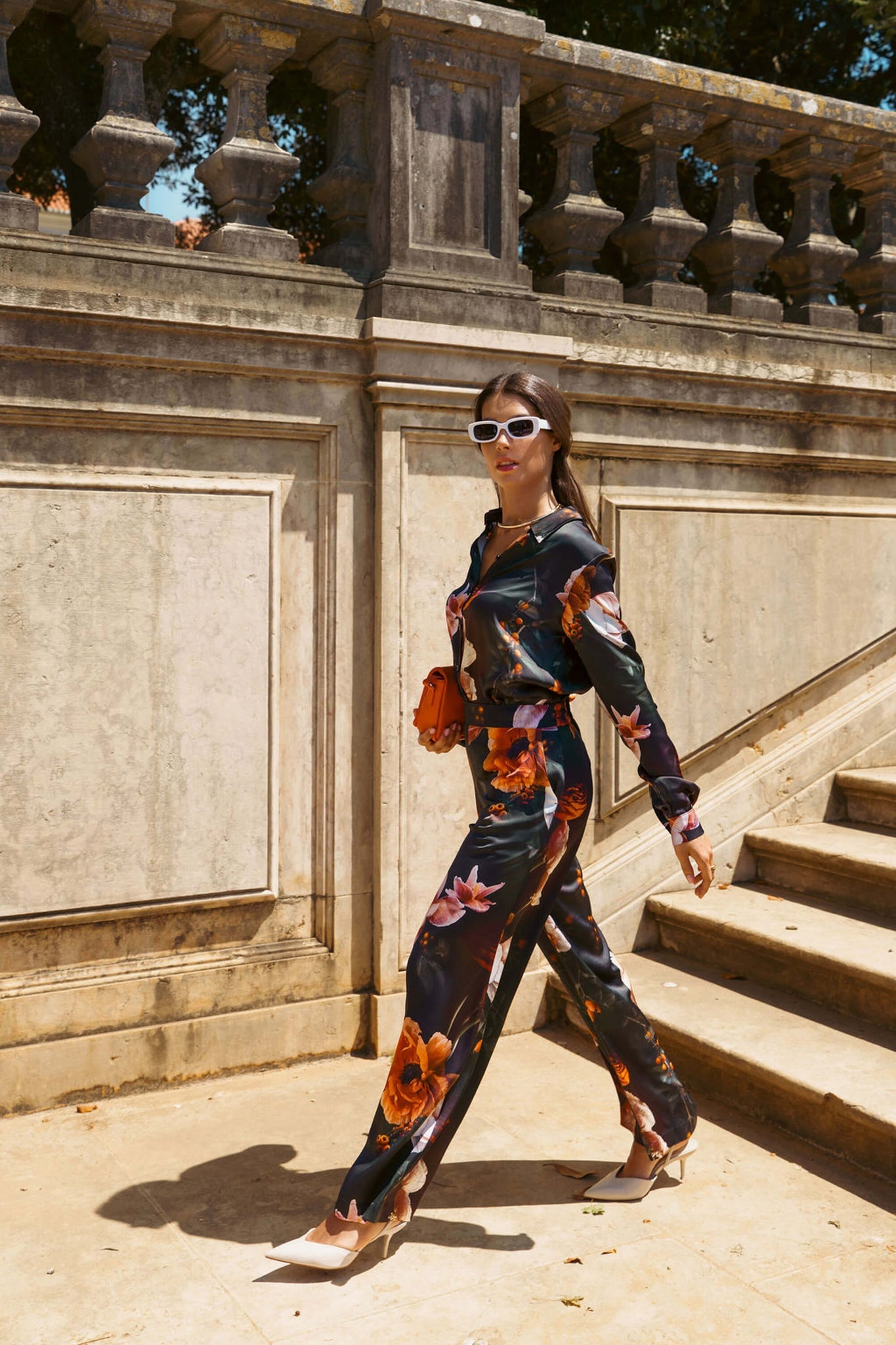 Chloe Kauluspaita, Copper Flower