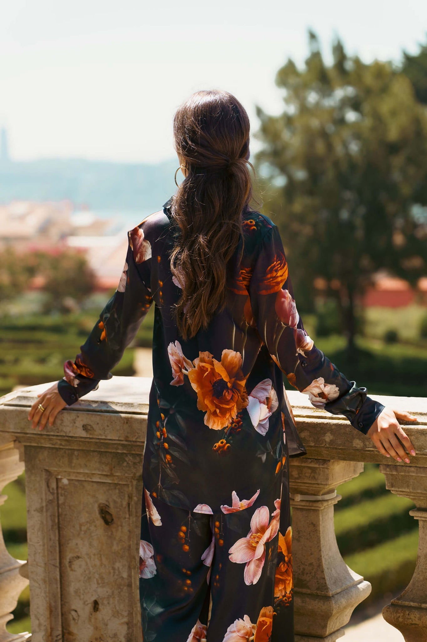 Chloe Kauluspaita, Copper Flower