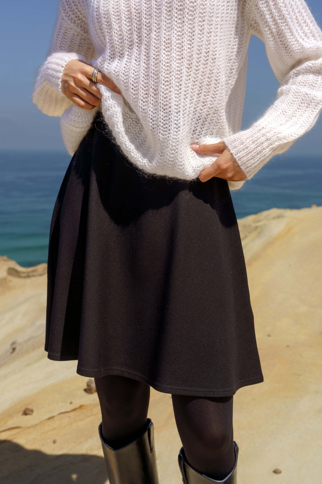 Everyday Mini Skirt, Black