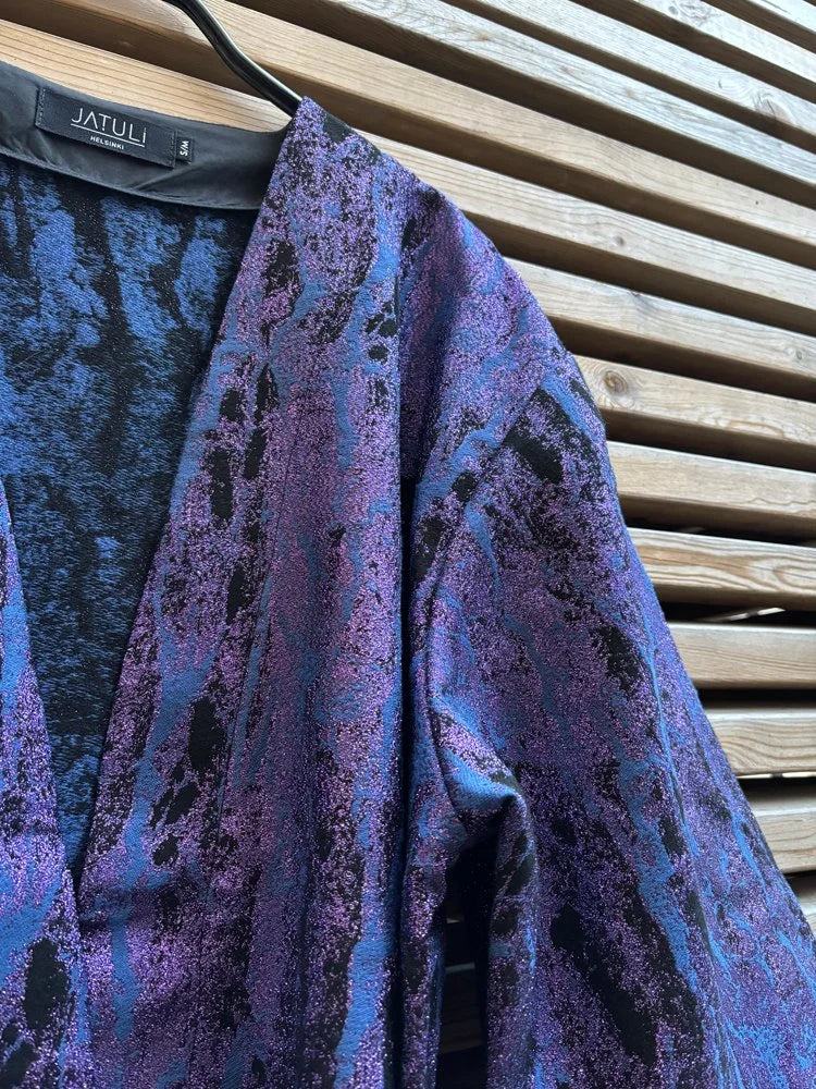 Josephine kimono, bleu lilac storm