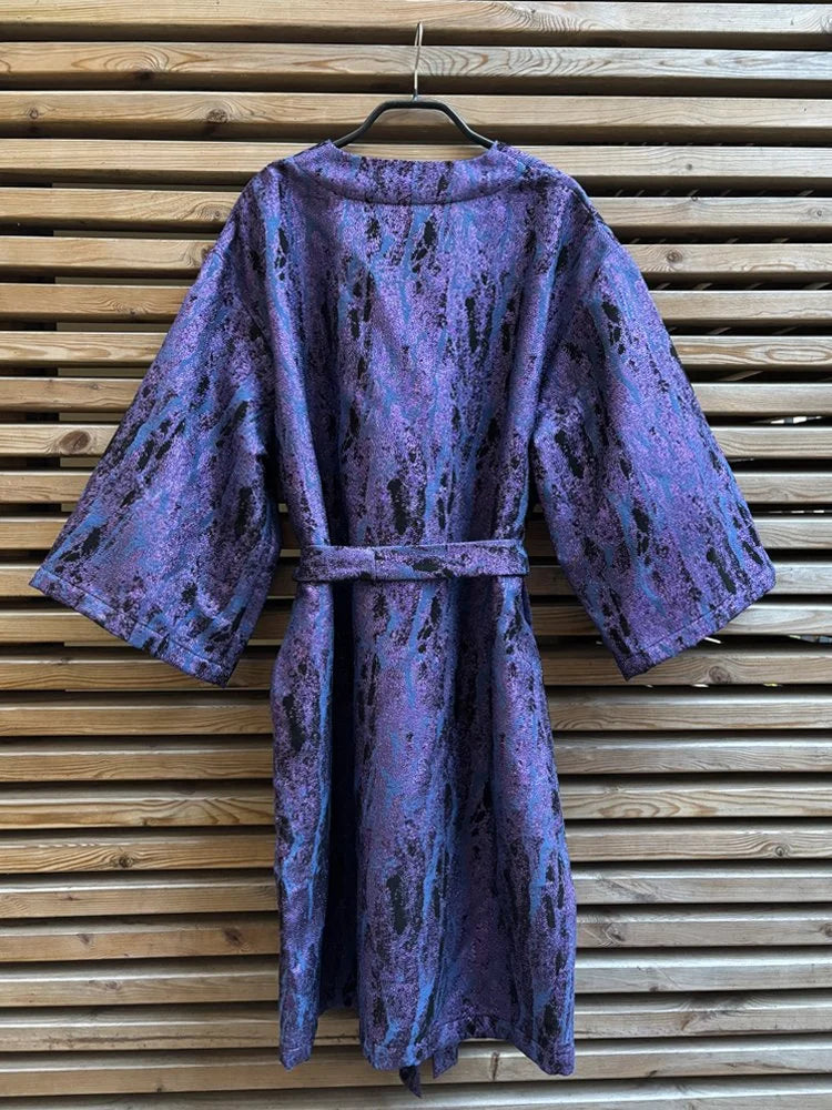 Josephine kimono, bleu lilac storm