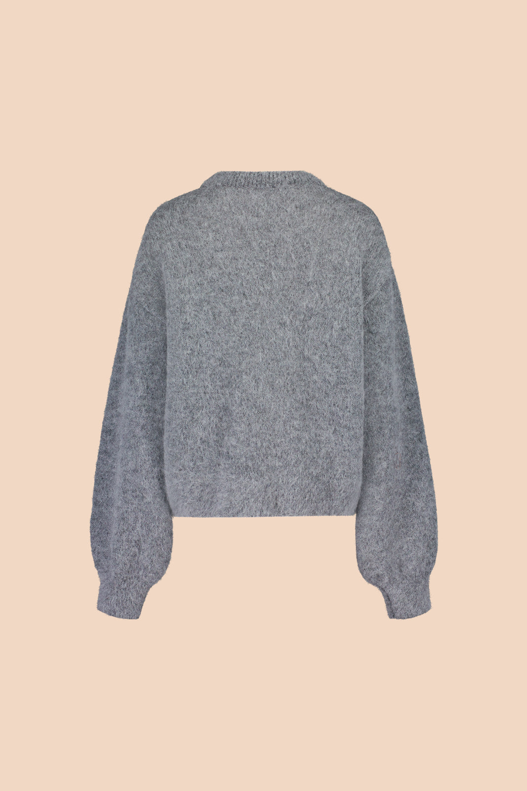 Alpaca Mohair Jumper, Tumma harmaa