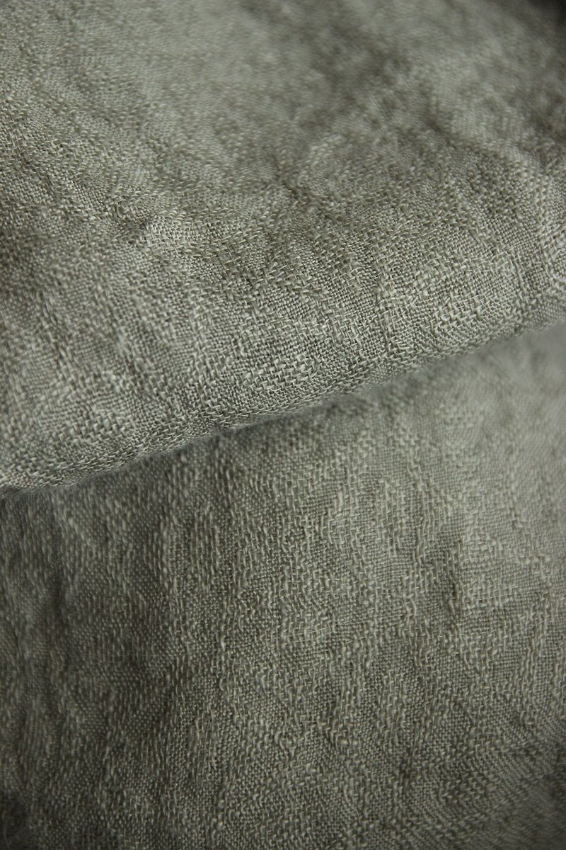 Selja linen-free, water green