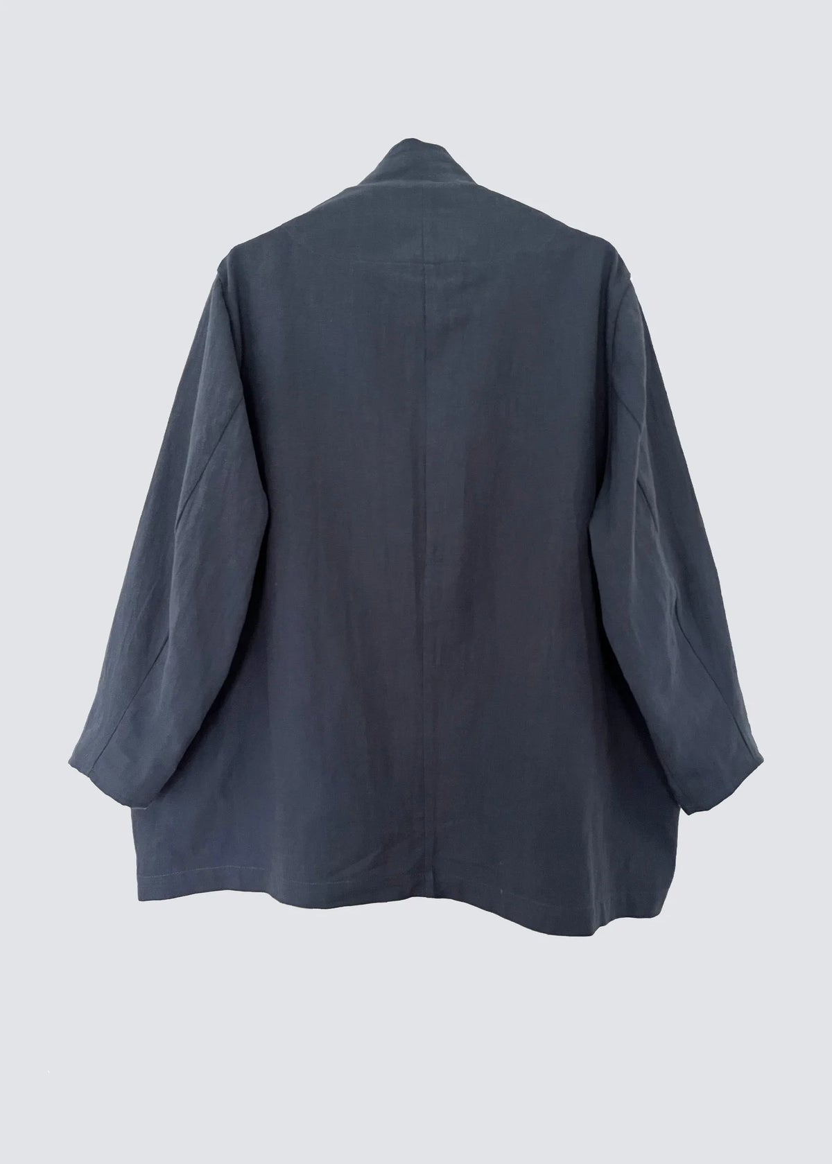 Jean Blazer Linen Blue-Grey, Stonewash