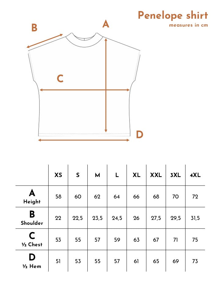 Penelope T-paita, Zebra