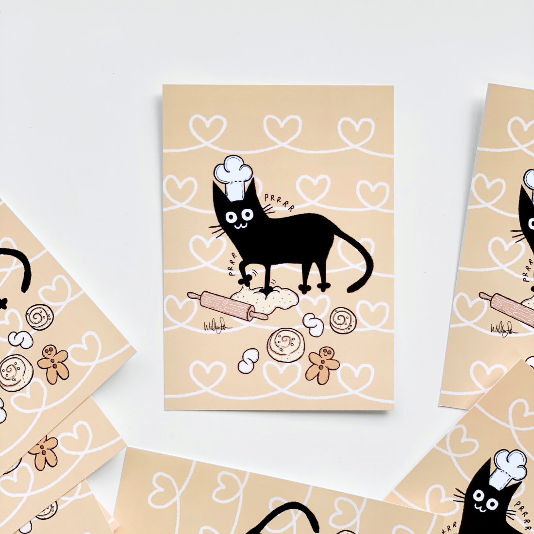 Leipurikissa Postikortti