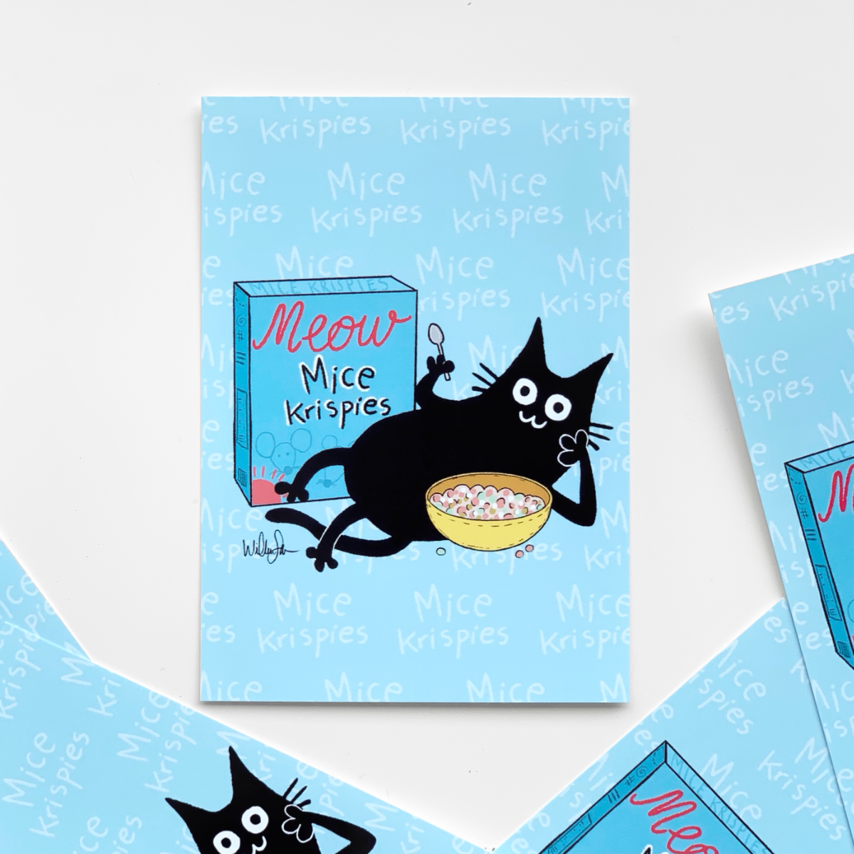 Mice Krispies Postikortti