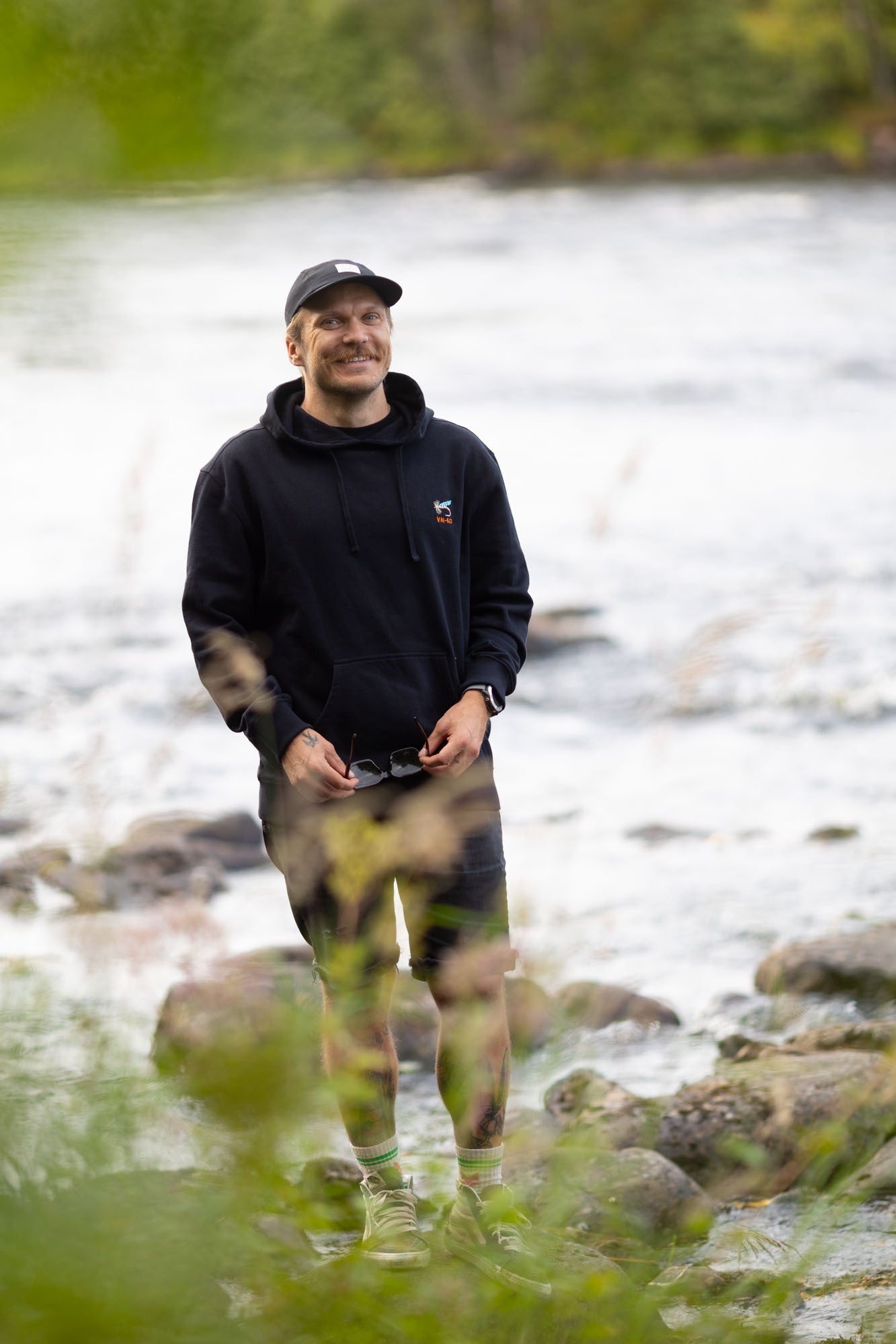 Rainbow Trout Huppari, Musta