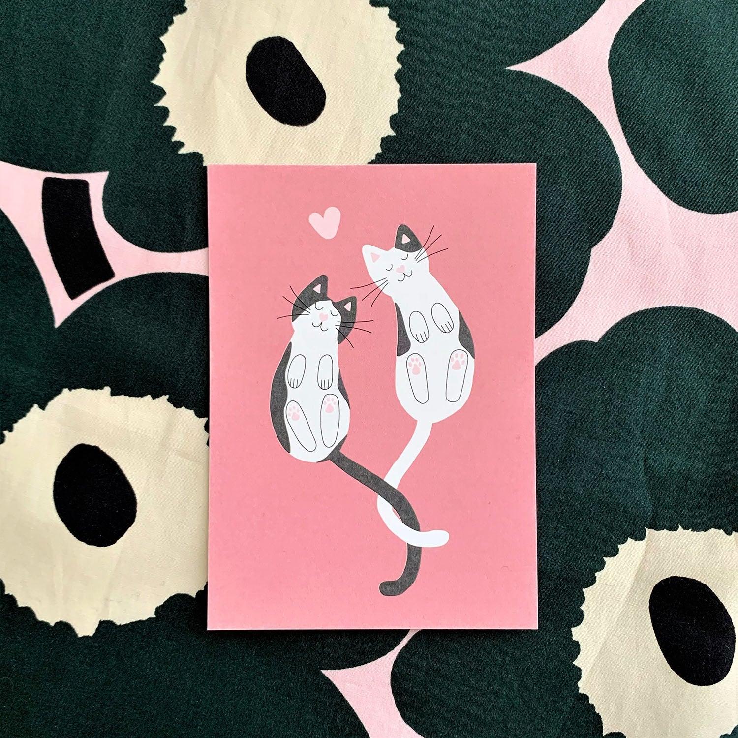 Rakkauskisut postikortti