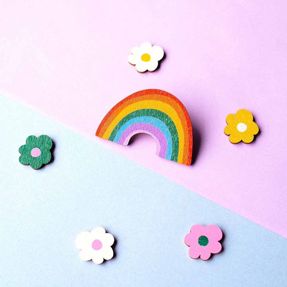 Rainbow Pin