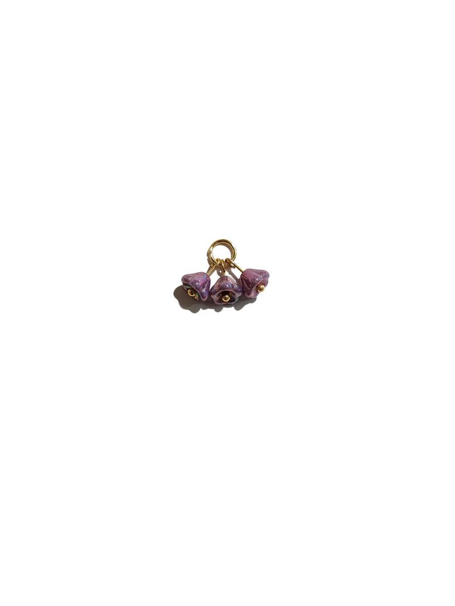 Blooming Sorbet Part, 14k Gold Plated (2pcs)