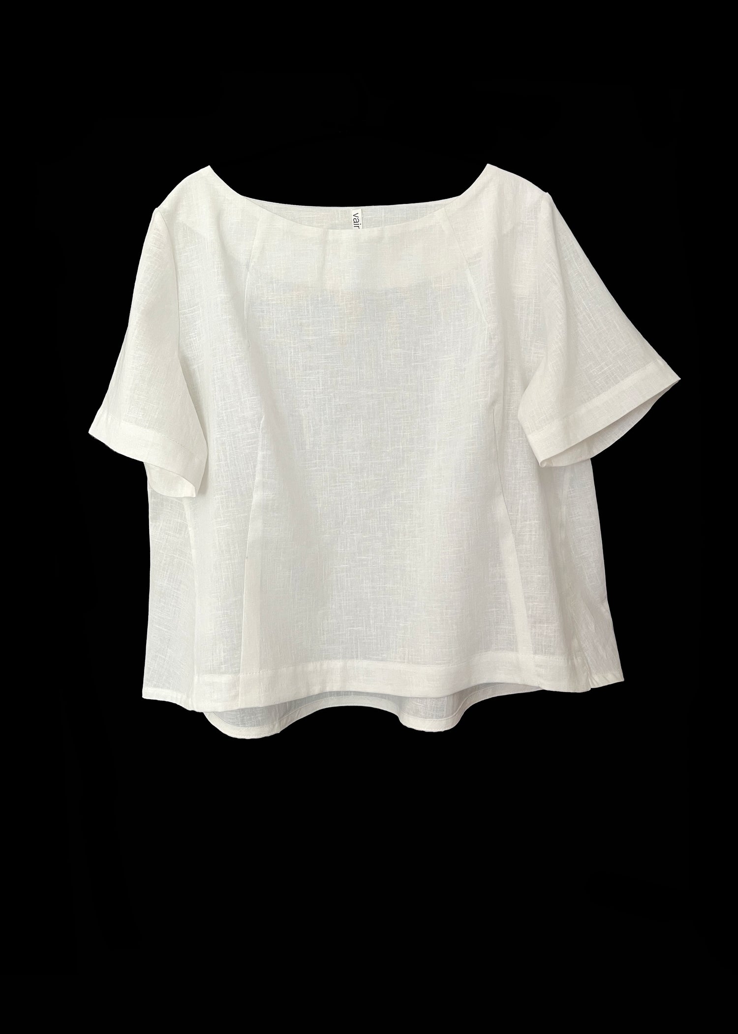 Suburban Top Linen Off-White