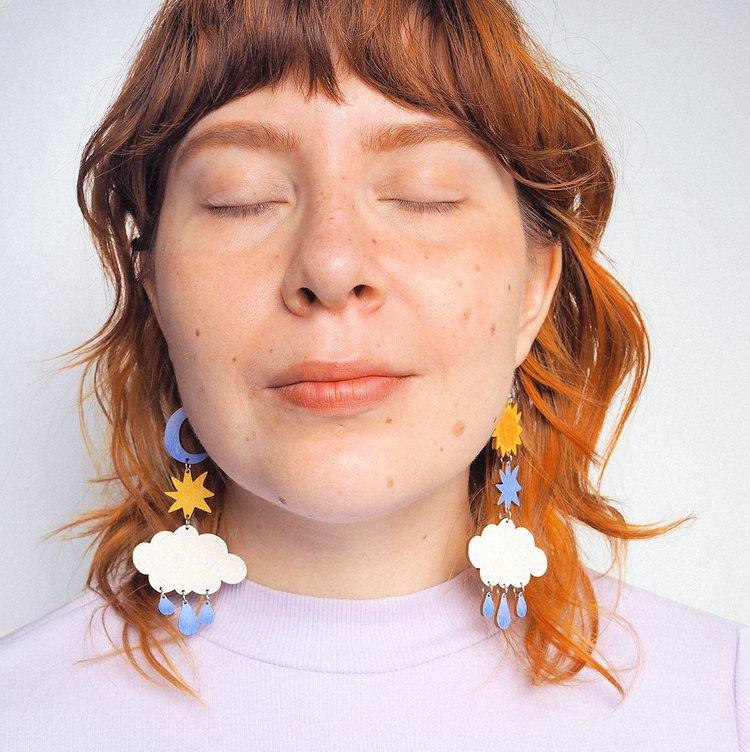 Sun & Moon Earrings