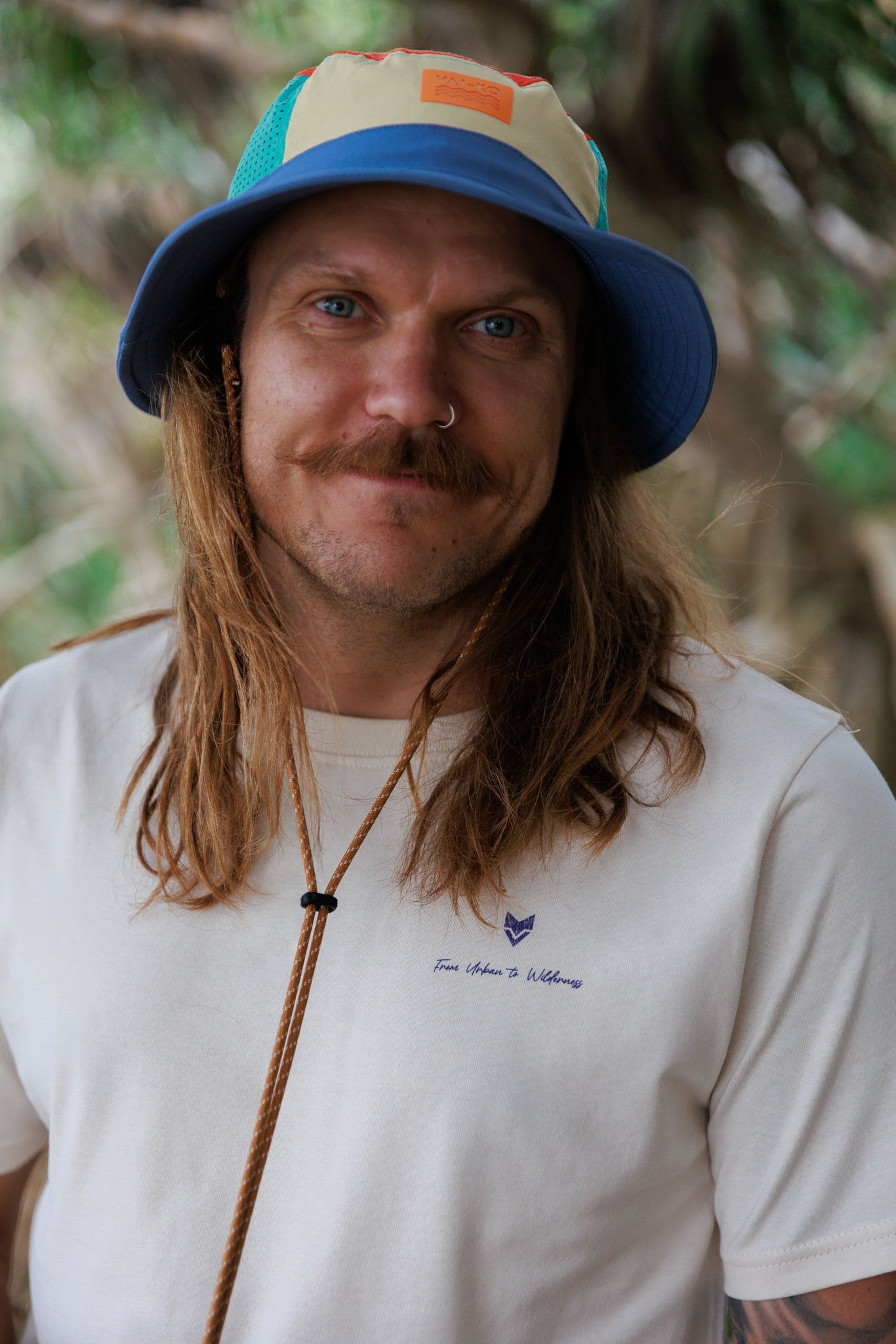 Taimen T-shirt, Birch White